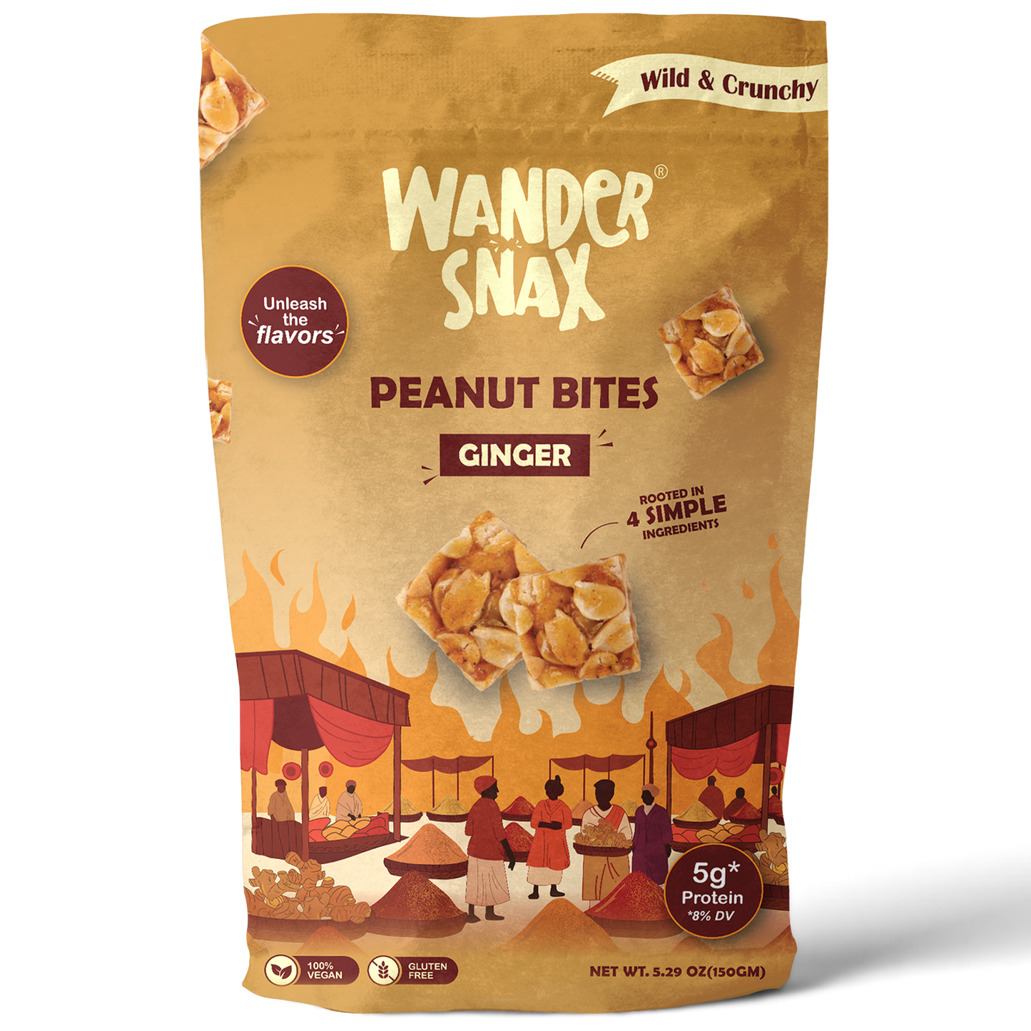 Peanut Bites - Ginger