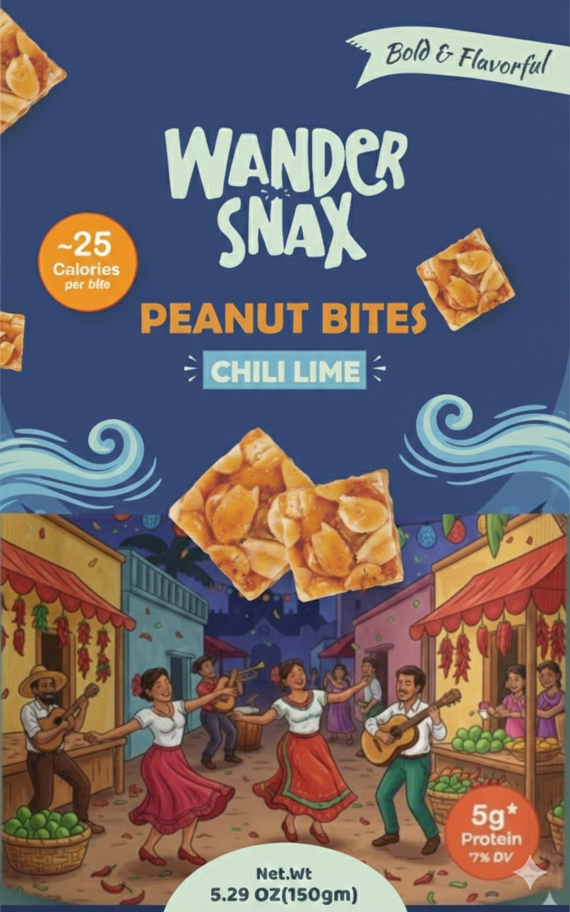 Peanut Bites - Chilli Lime