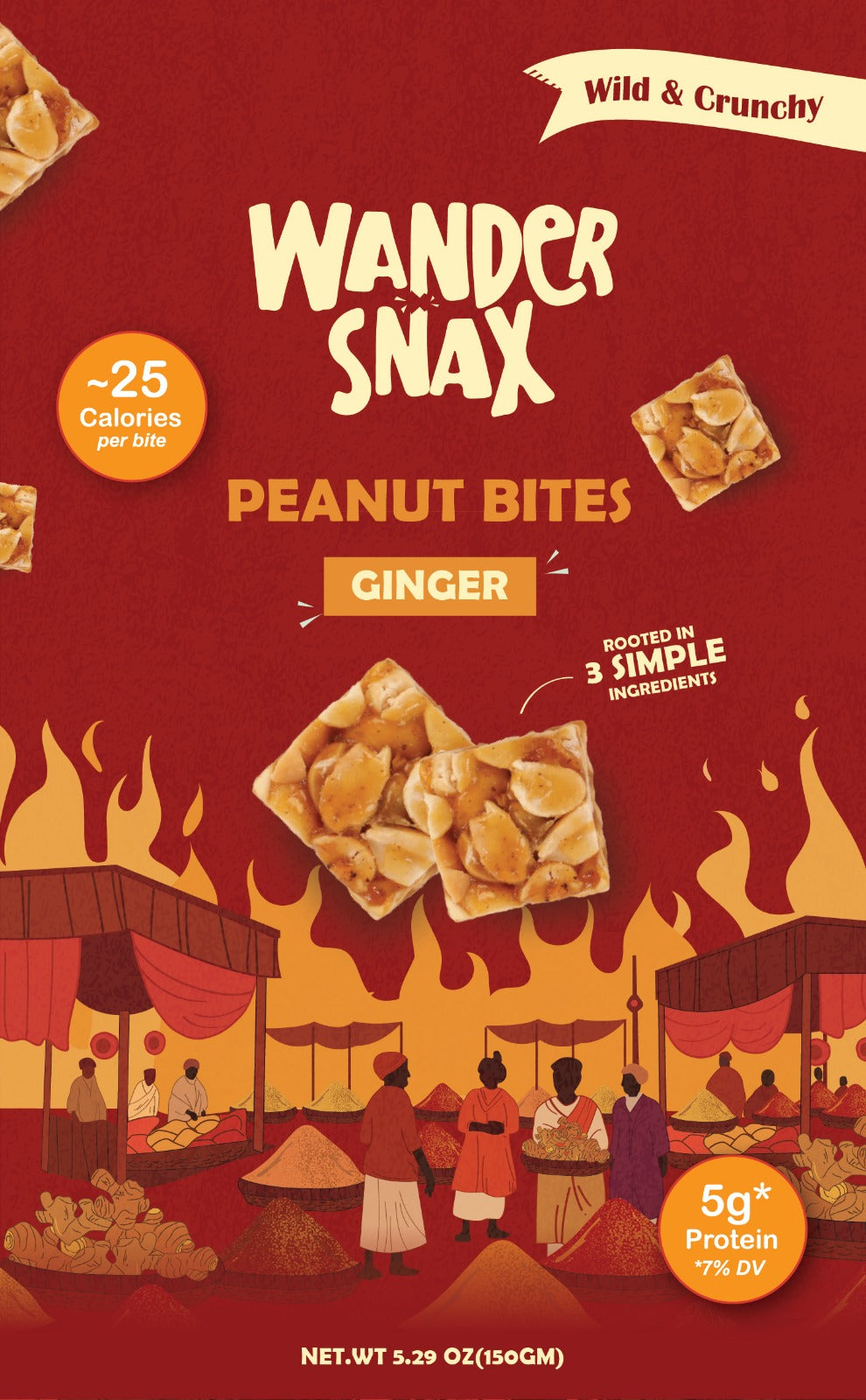 Peanut Bites - Ginger